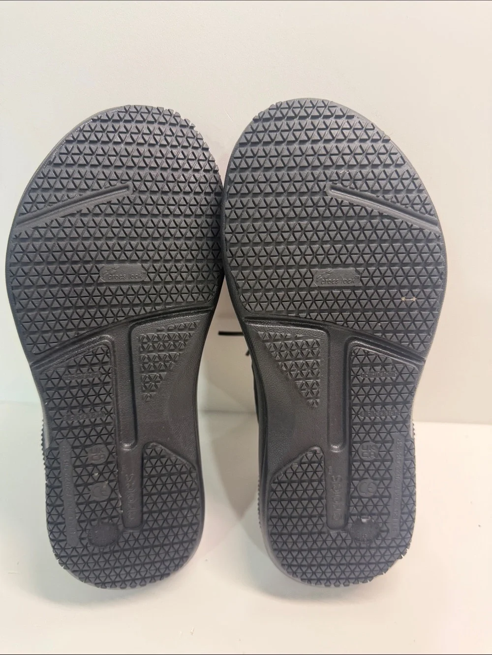 Crocs Kids All-Black Athletic Lace-Up Shoe